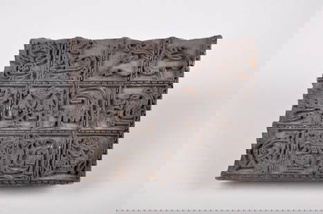 Batik Tjap Wood Stamps, Indonesia: Origin: Indonesia Medium: Wood Dimension: Largest: 7.5x6x3in
