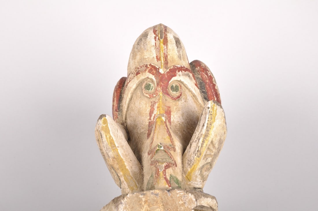 Bahau Dayak Prow Guardian Aso Carving (1 of 8)
