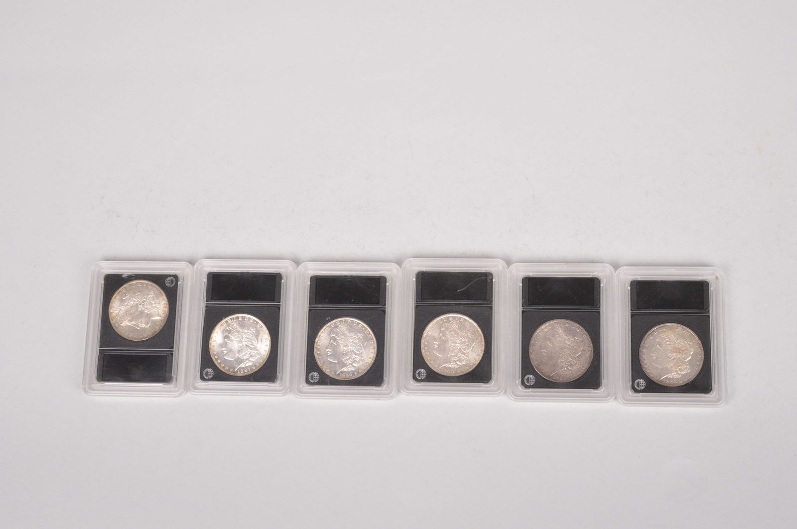 Assorted Silver Morgan Dollars (1 of 8)