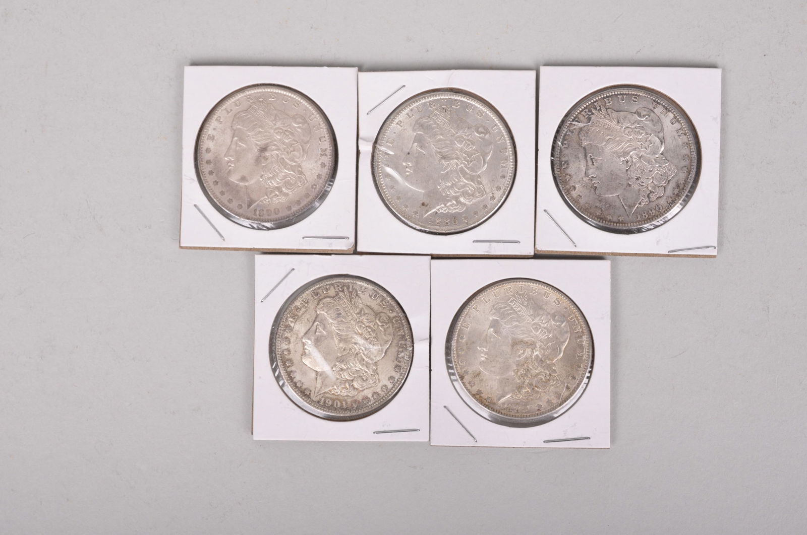 Assorted Silver Morgan Dollars (1 of 12)