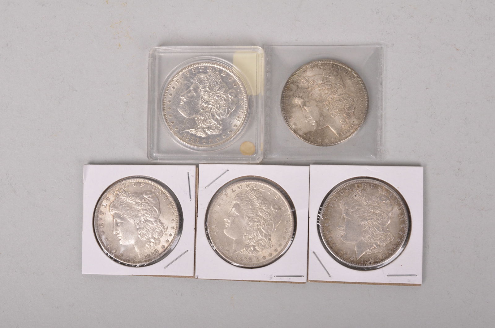 Assorted Silver Morgan Dollars (1 of 9)