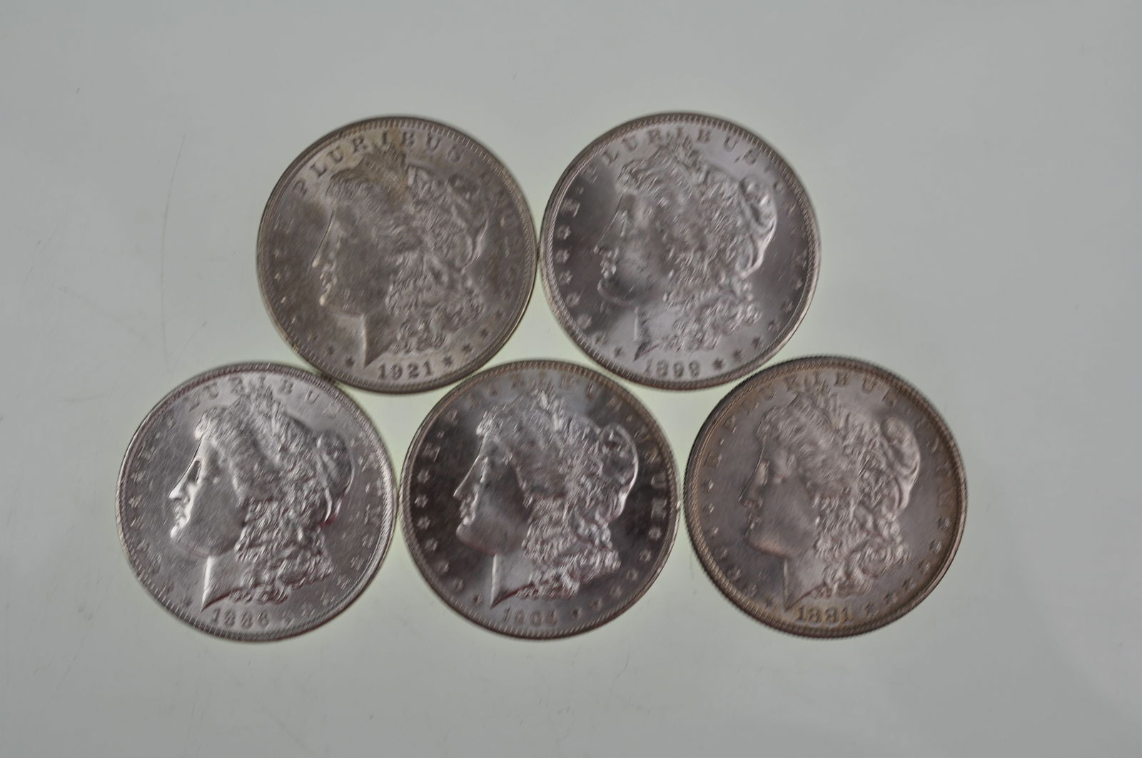 Morgan Silver Dollars (1 of 11)