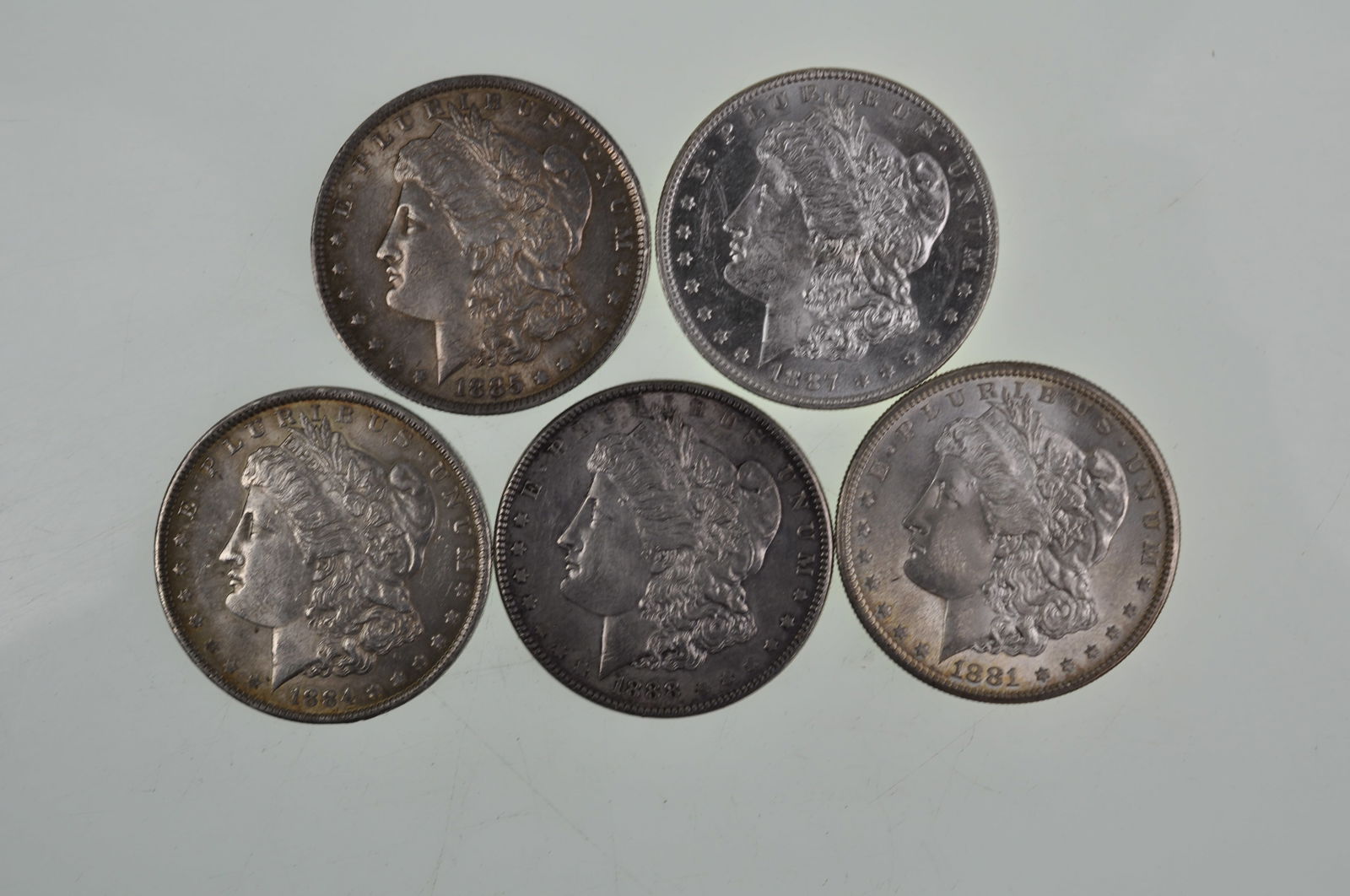 Morgan Silver Dollars (1 of 11)