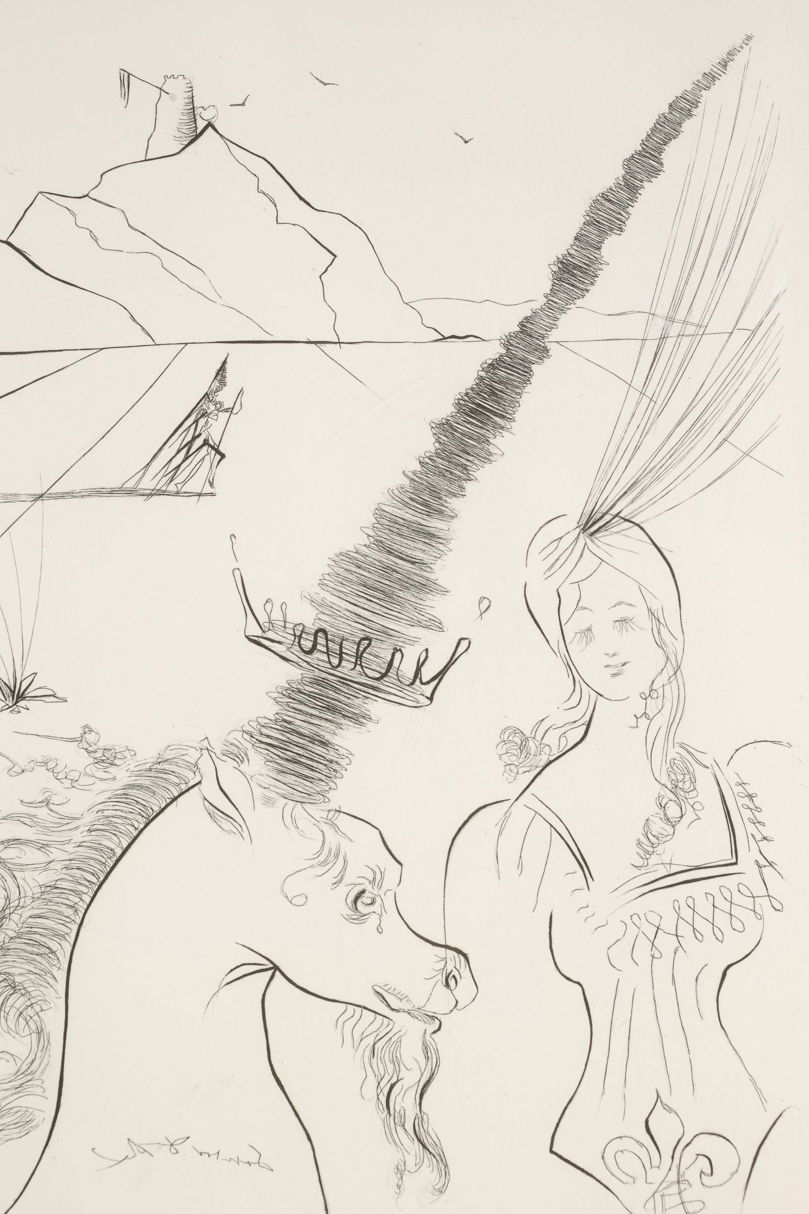Salvador Dali, Lady and the Unicorn (1 of 9)