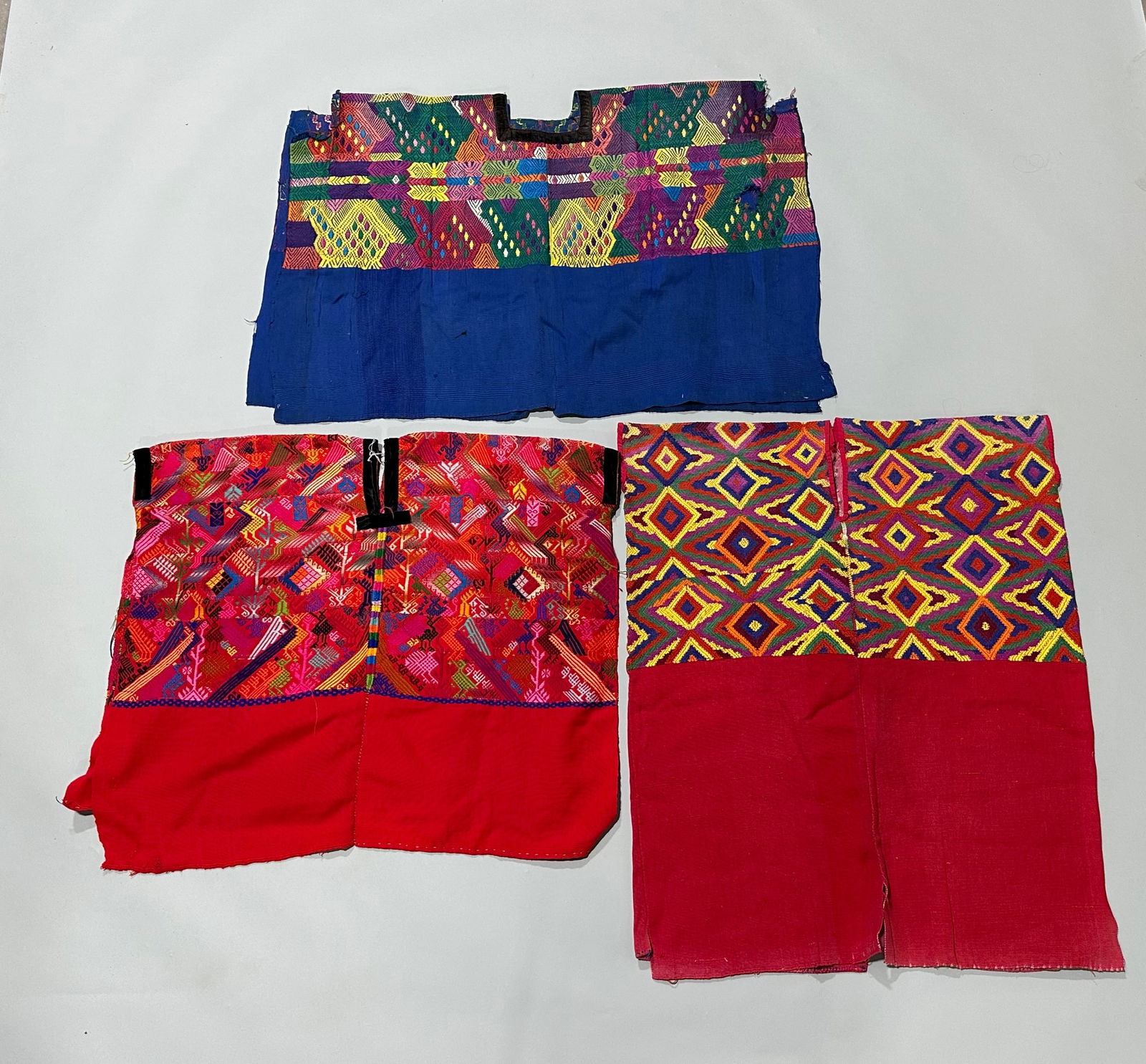 Guatemalan Huipil: Origin: Lake Atitlan, Guatemala. Dimensions: <