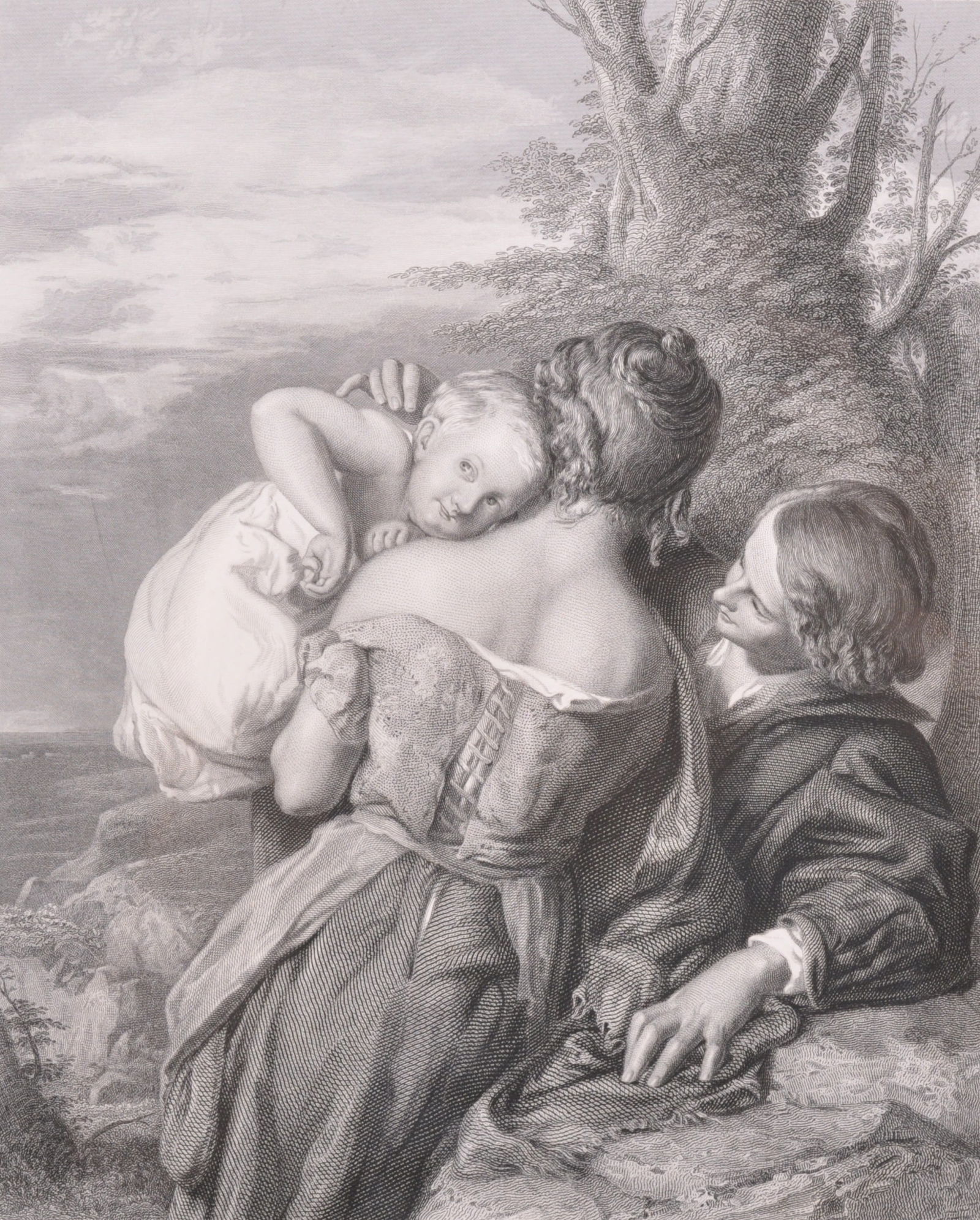 William Mulready, Brother and Sister - On Pinching the Ear: Title: Brother and Sister On Pinching the Ear Artist: