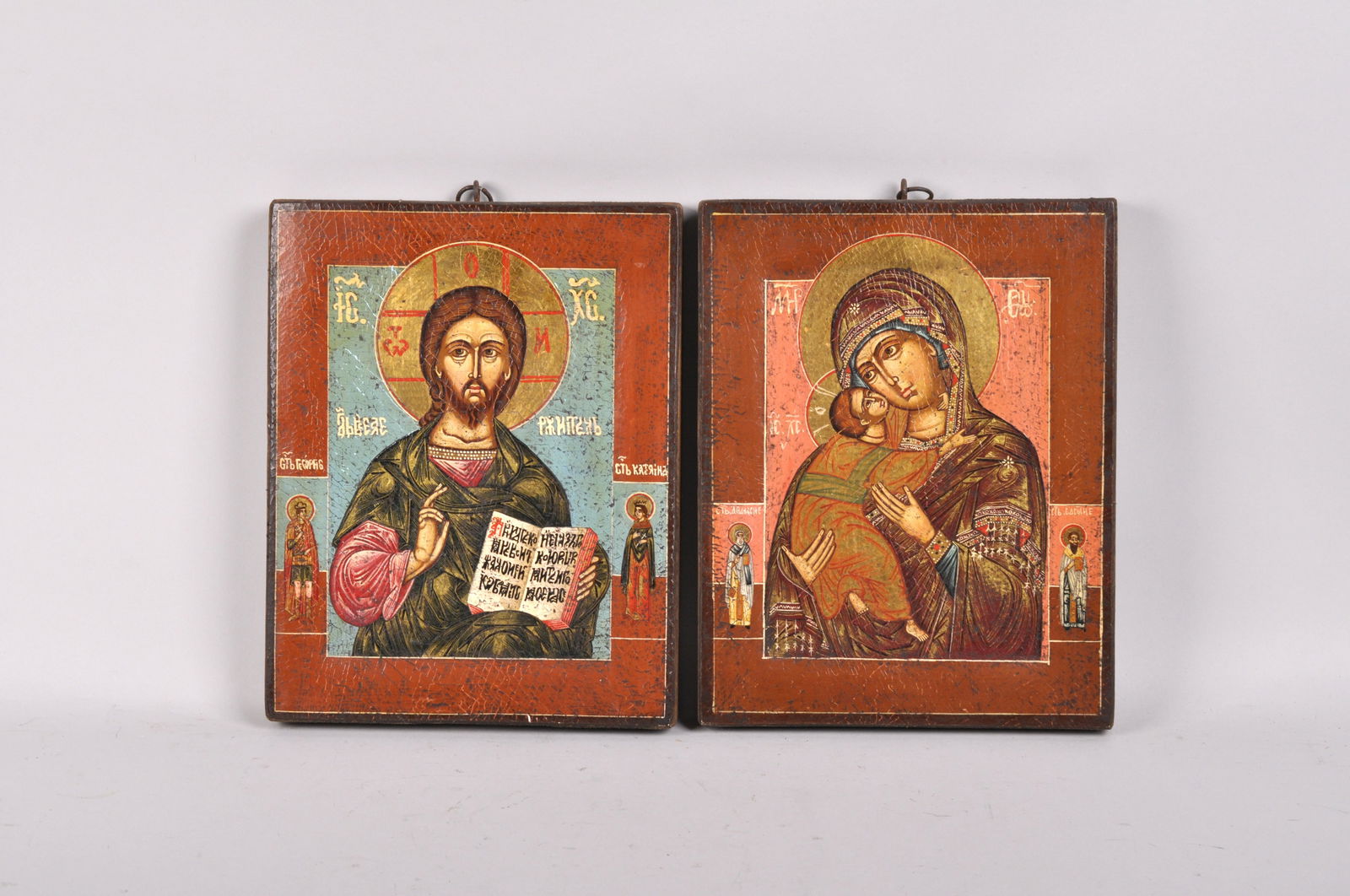 Orthodox Religious Pantocrator Icon Paintings (1 of 13)