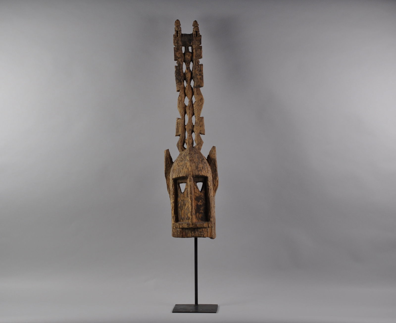 Dogon Satimbe Figural Crown Mask, Mali Africa (1 of 12)