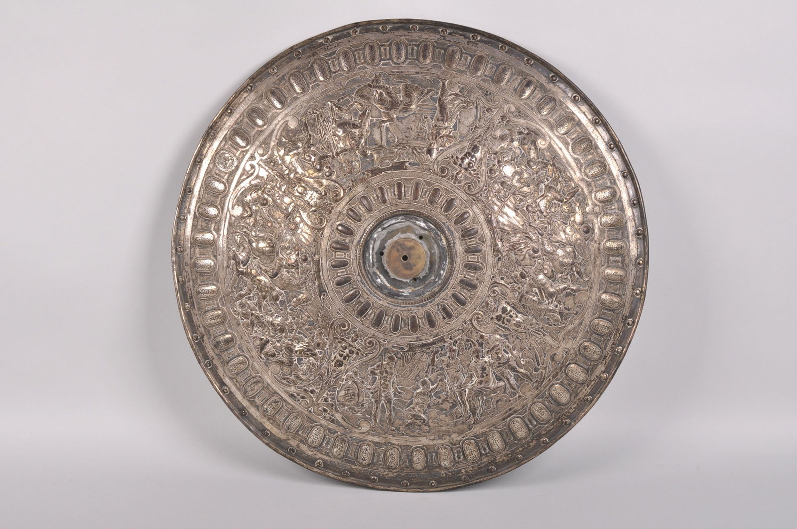 19th Century Electrotype of a 16th Century Italian Shield Elkington and Co: Manufacturer: Elkington and Co Origin: