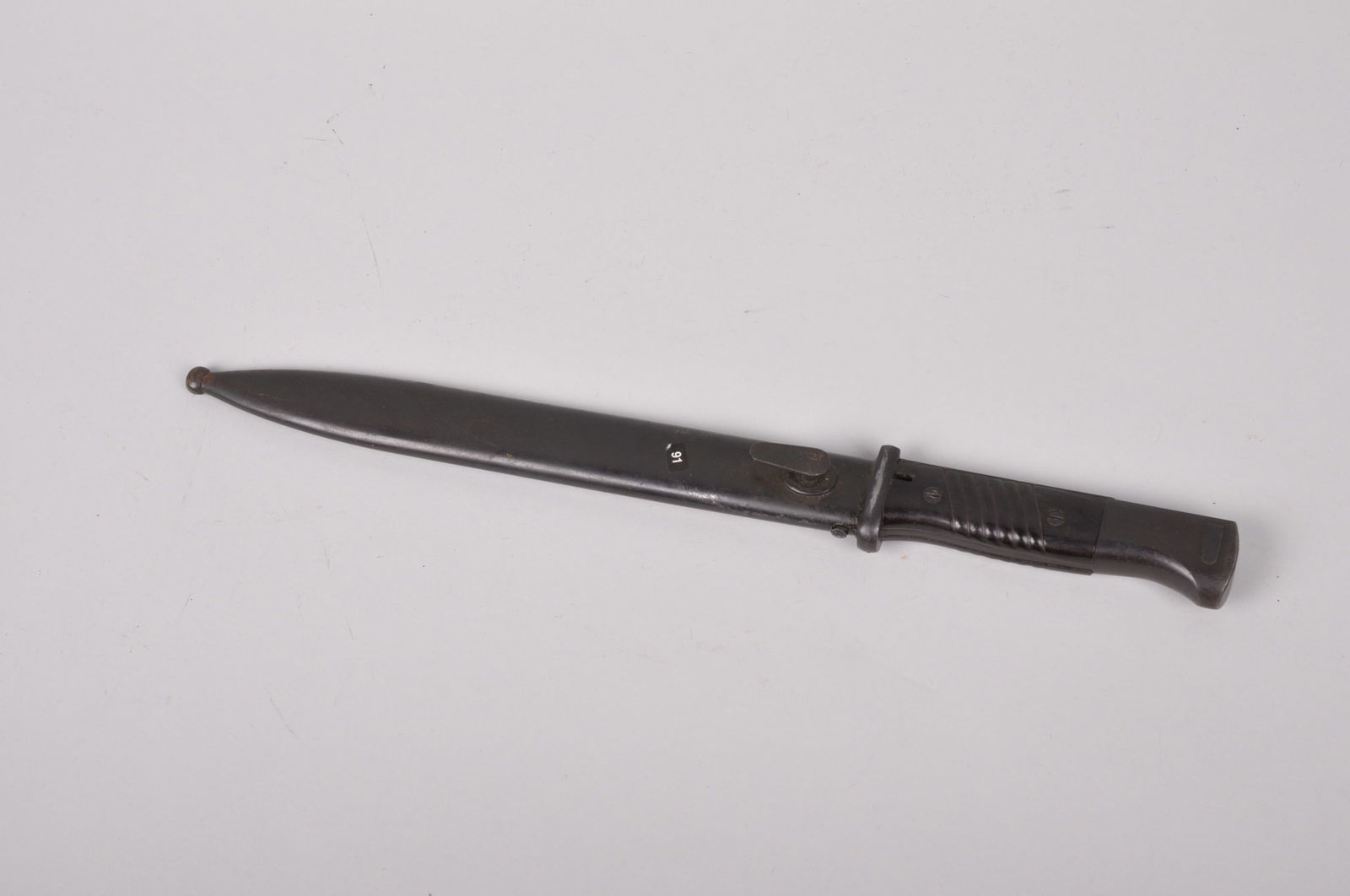 World War II German K98 Bayonet with Scabbard: Origin: World War II, German Dimensions: