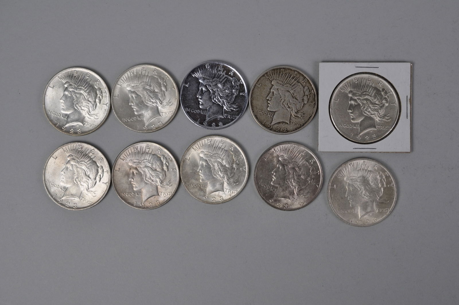 Silver Peace Dollars (1 of 8)