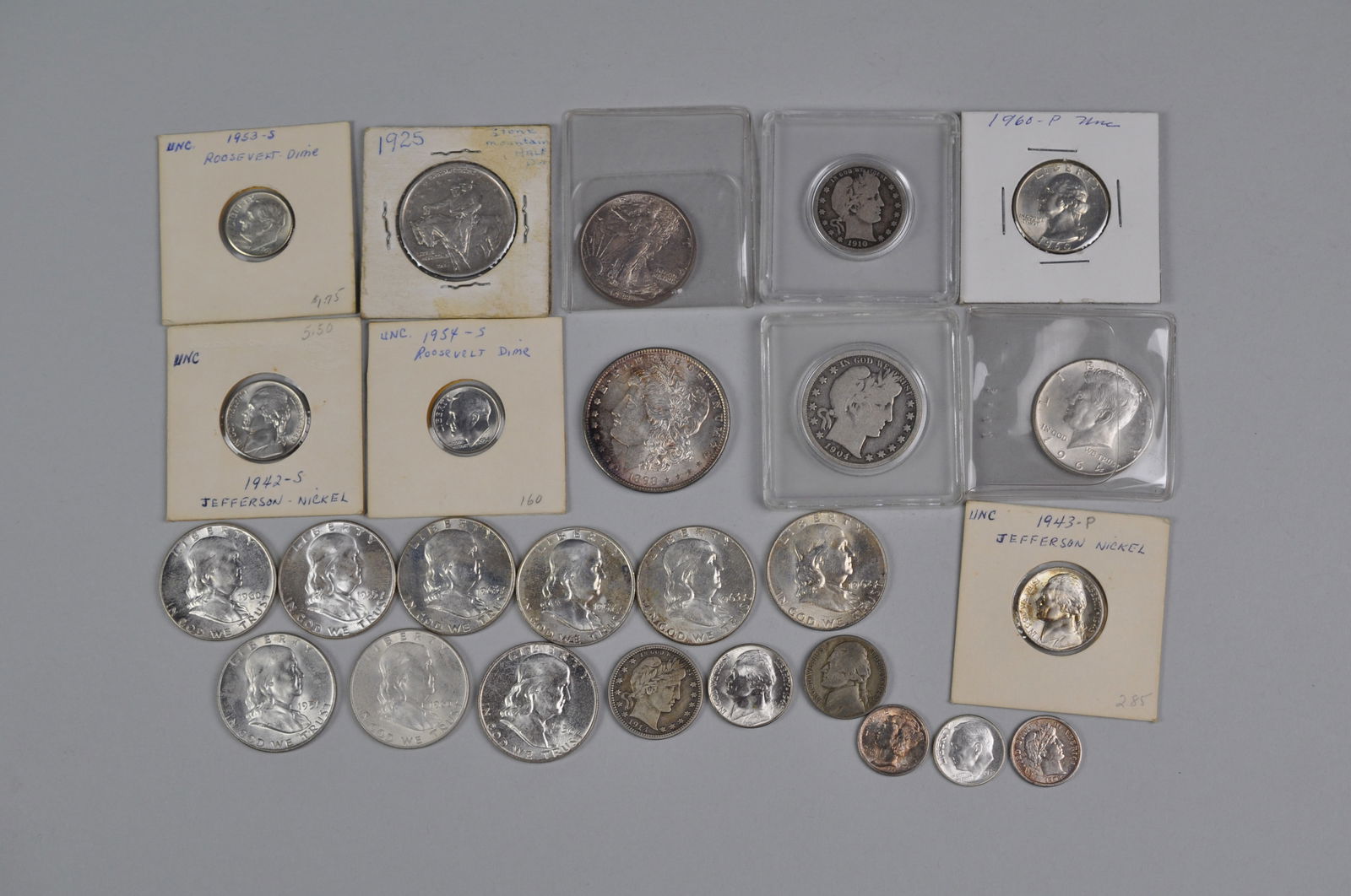 1898 to1964 Assorted Collection of Silver American Coins (1 of 18)