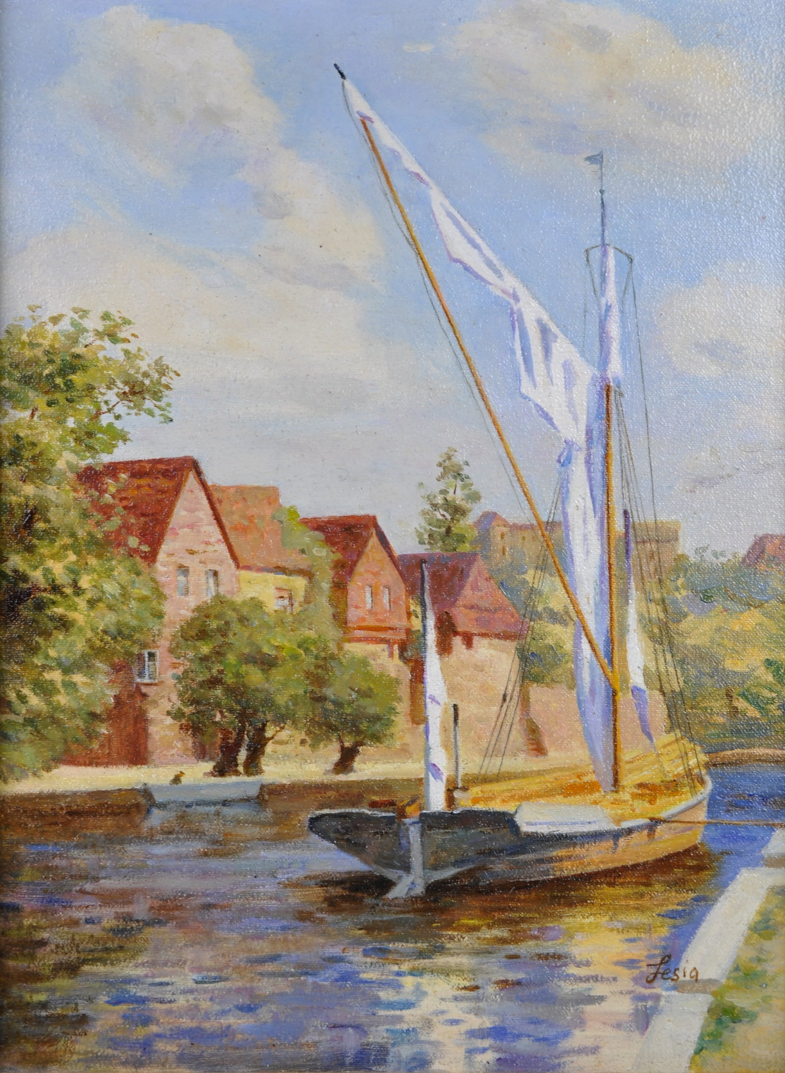 Lesia Khomeno, Boat Painting (1 of 12)