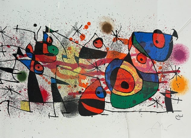 Joan Miro Creamique: Artist: Joan Miro Title: