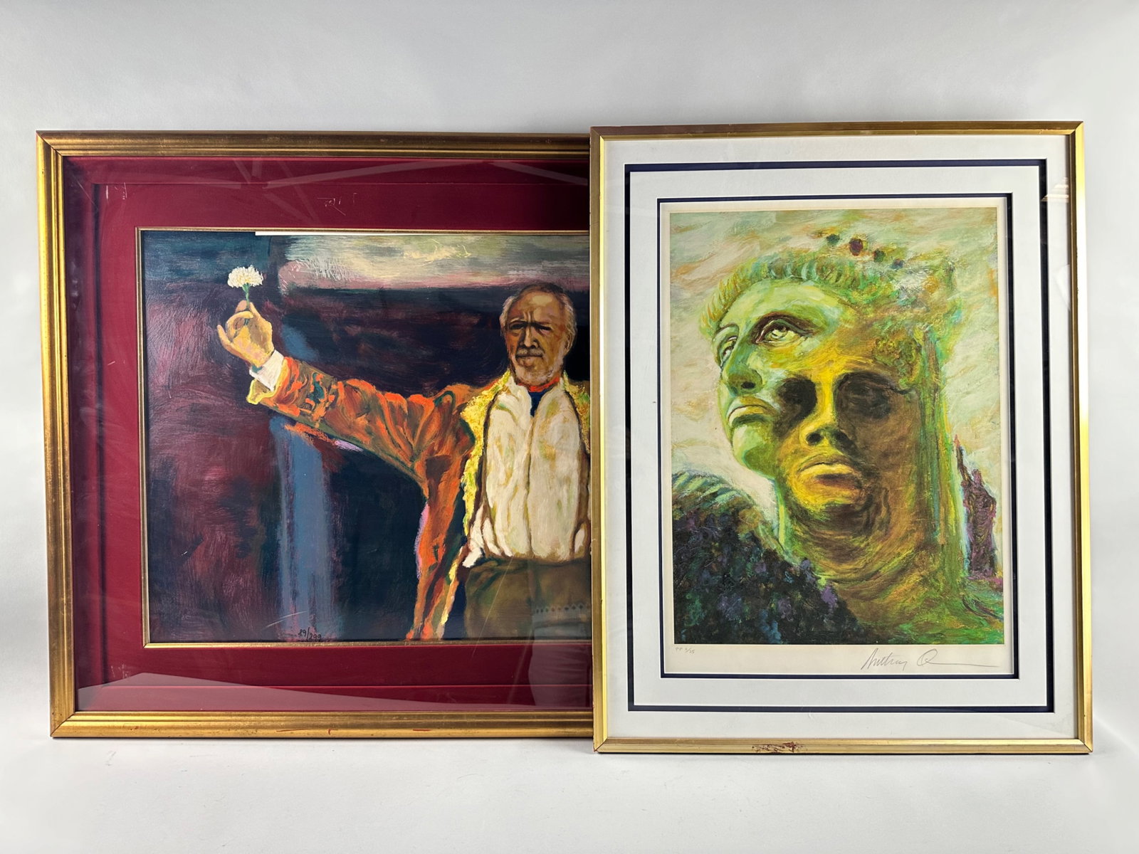 Anthony M. Quinn (1915-2001) Portraits: Artist:?Anthony M. Quinn Title: