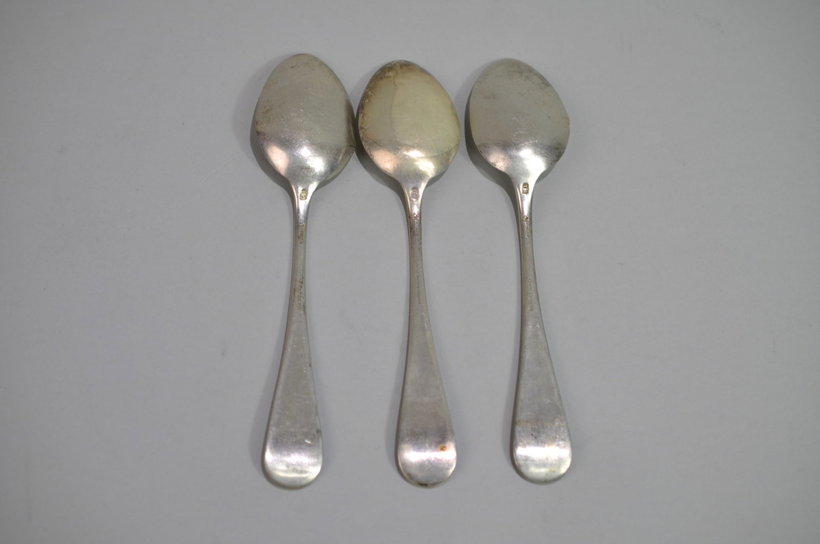 Sterling Silver Serving Spoons Set - 2
