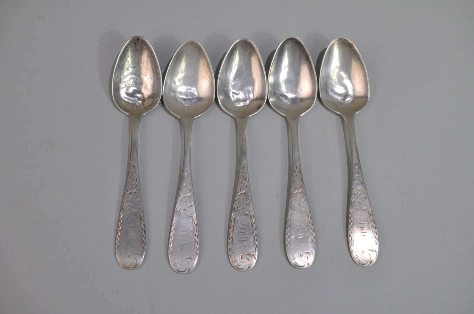 Silver Coin Teaspoons (1 of 16)
