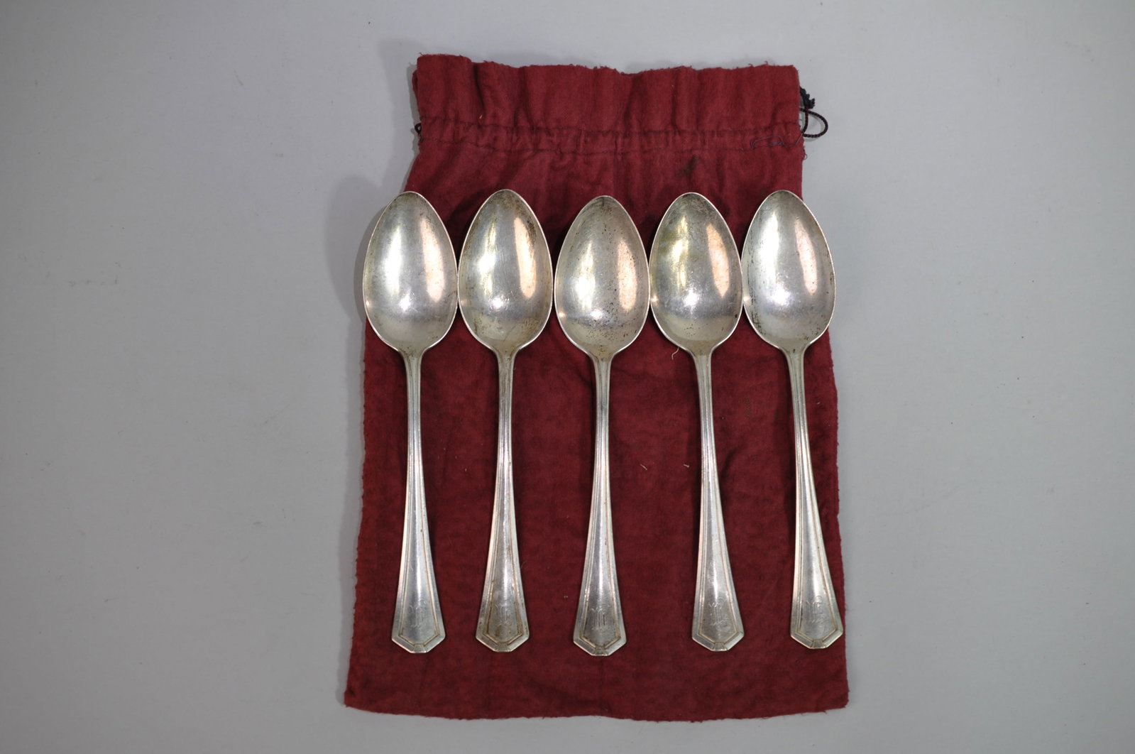 CW Sterling Silver Serving Spoons: Metal: Sterling Silver Manufacturer:?CW Dimensions:?Approx. 8" Each Weight