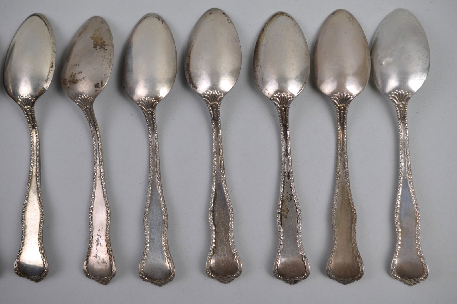 Sterling Silver Spoons - 9