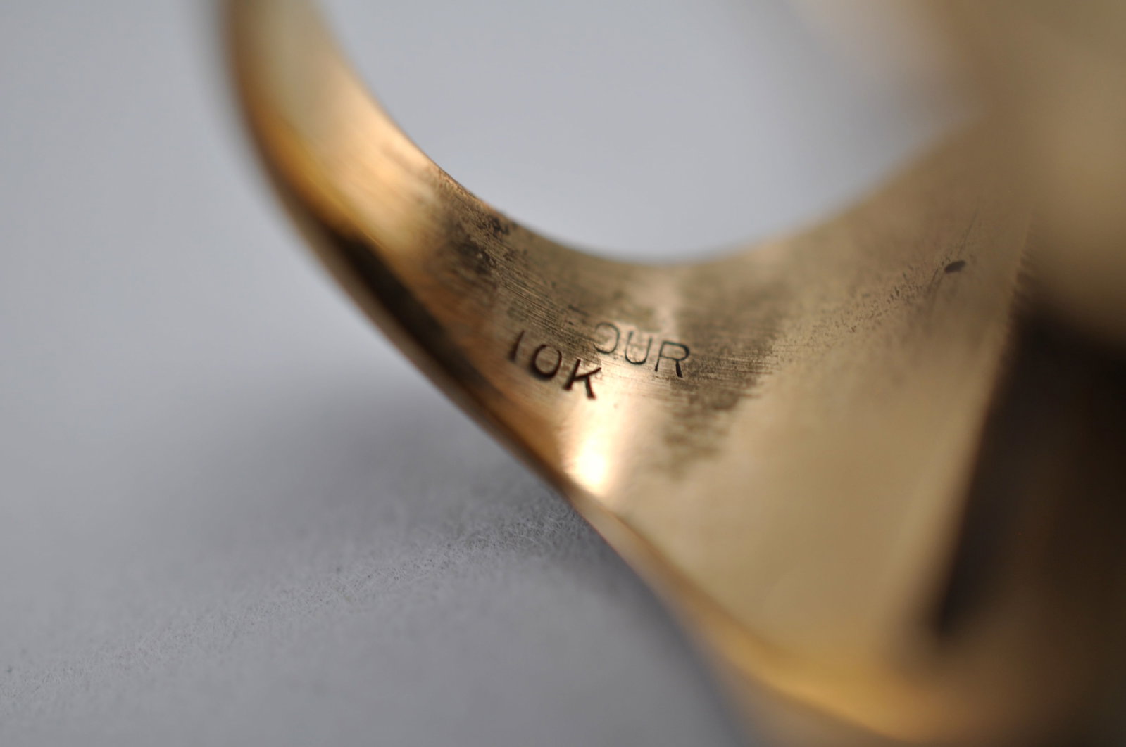 Gold Class Ring - 6