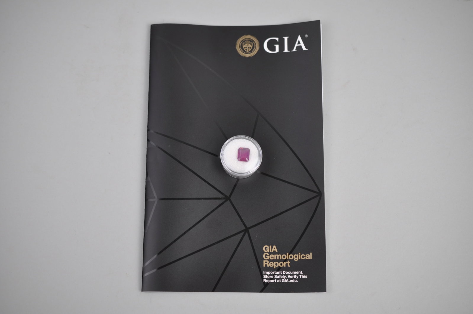 Fashioned Red Ruby: GIA Gemstone Certification Stats Dimensions:?10.79 8.93 4.76 mm Weight:?5.26 carats