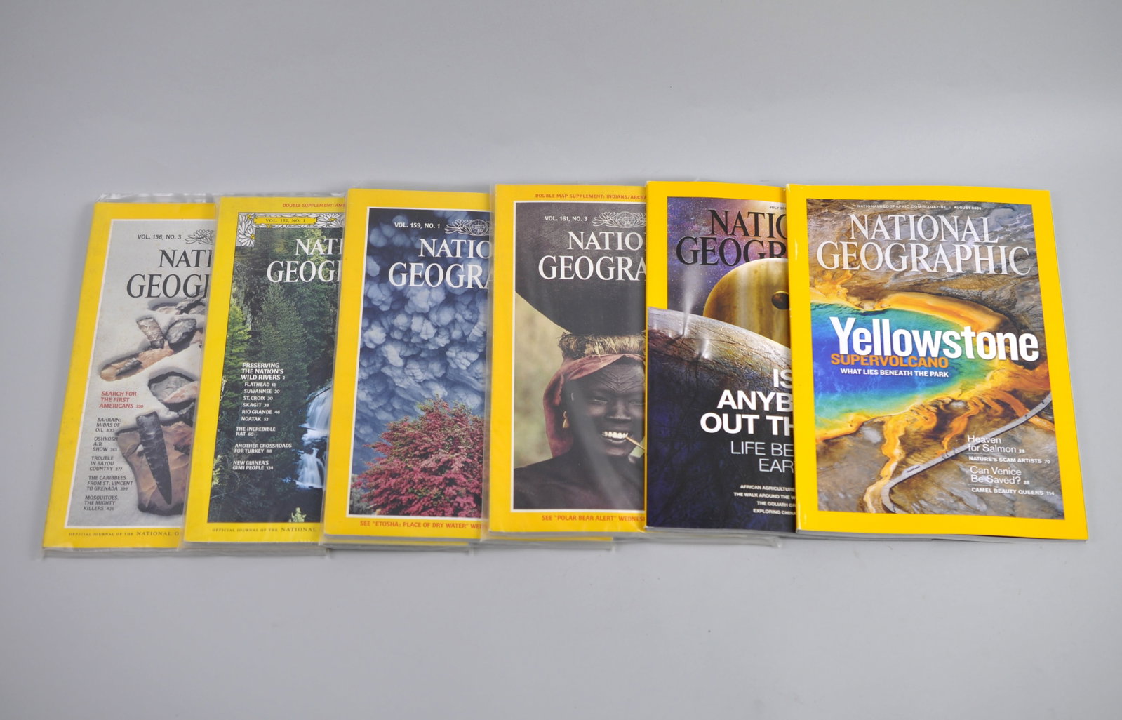 Boxes of National Geographics (1 of 7)