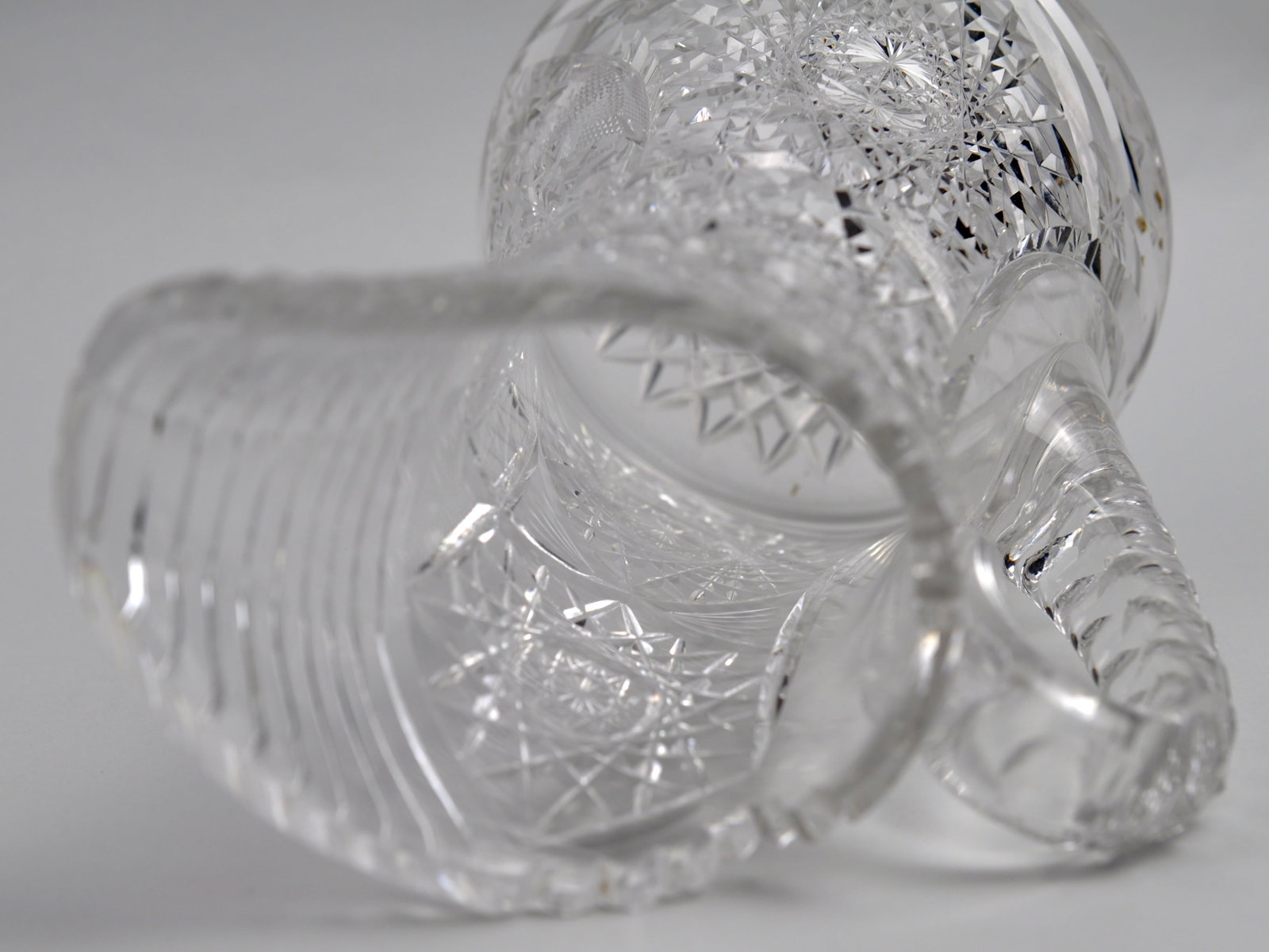 Crystal Hand-Cut Pitcher - 10