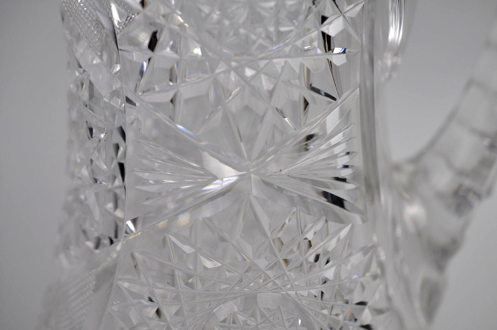 Crystal Hand-Cut Pitcher - 6