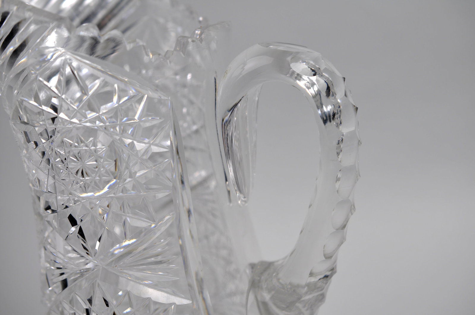Crystal Hand-Cut Pitcher - 8
