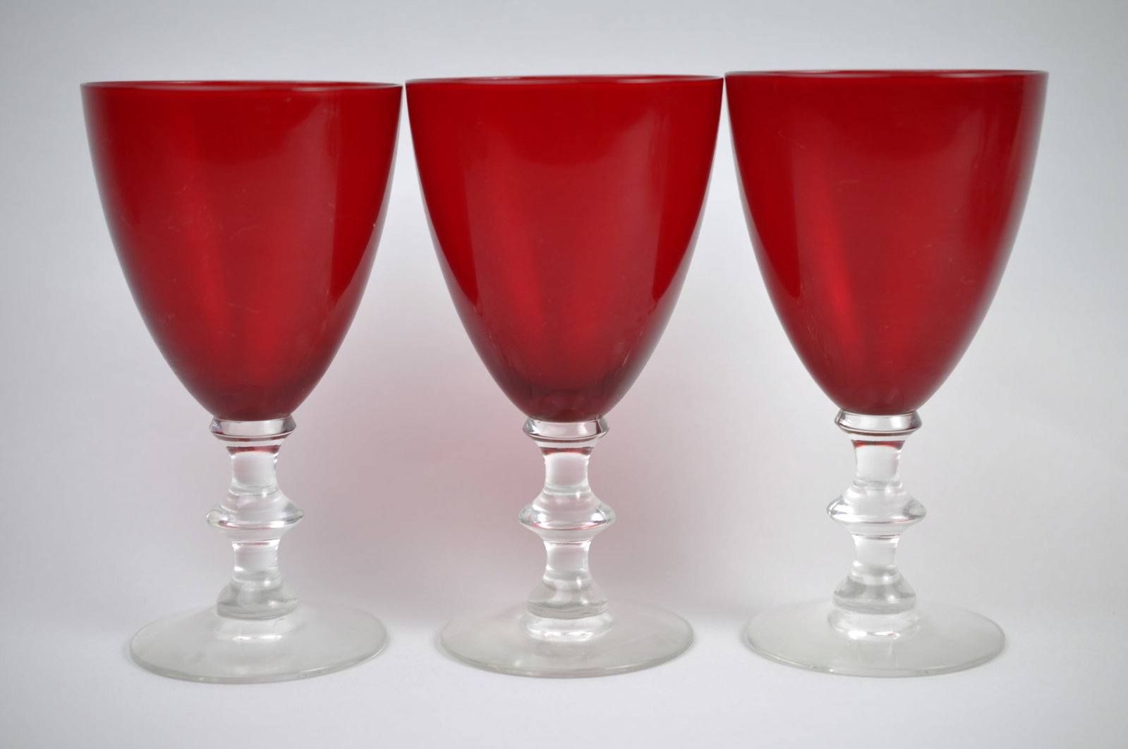 Radiant Ruby Morgantown Goblet/Coupe Collection - 2