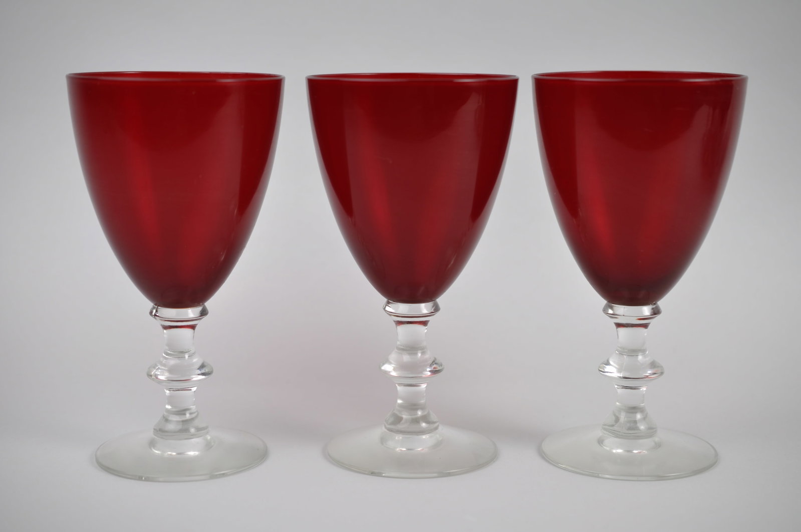 Radiant Ruby Morgantown Goblet/Coupe Collection - 8