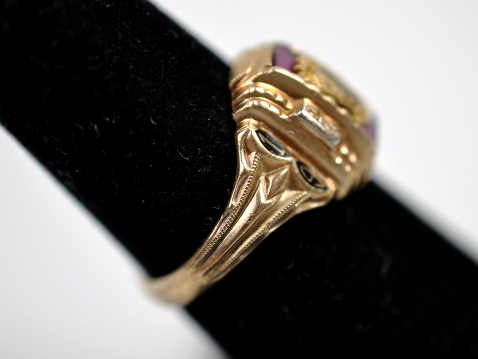 14K Gold Ruby Ring - 3