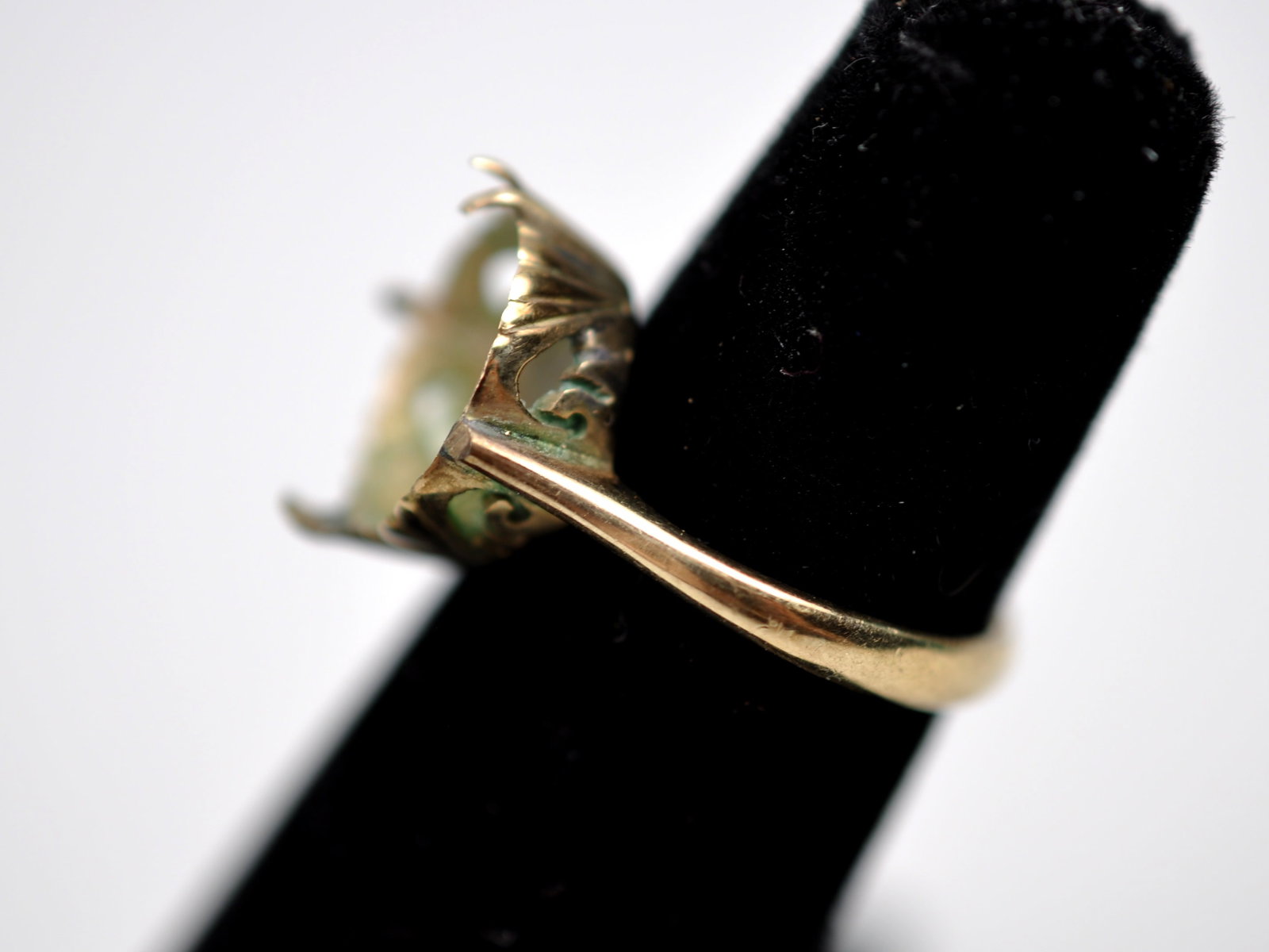 14K Gold Ring Setting - 2