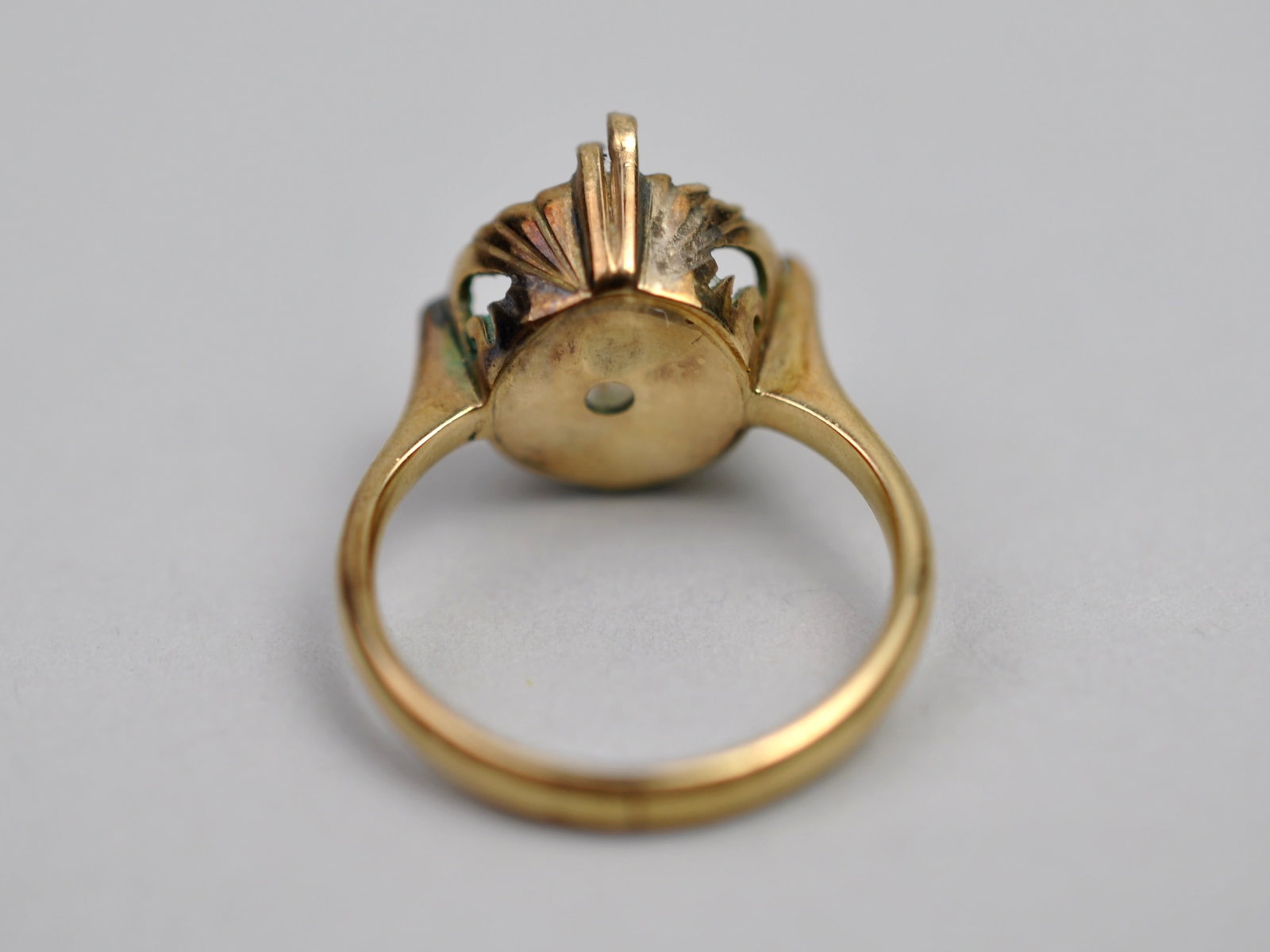 14K Gold Ring Setting - 5