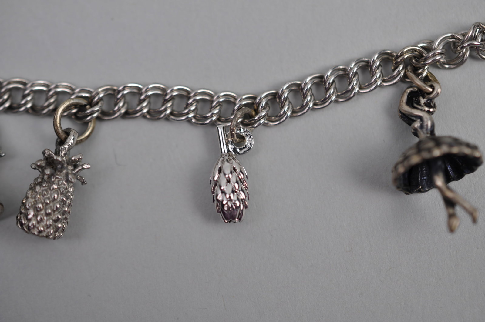 Sterling Silver Charm Bracelets - 10