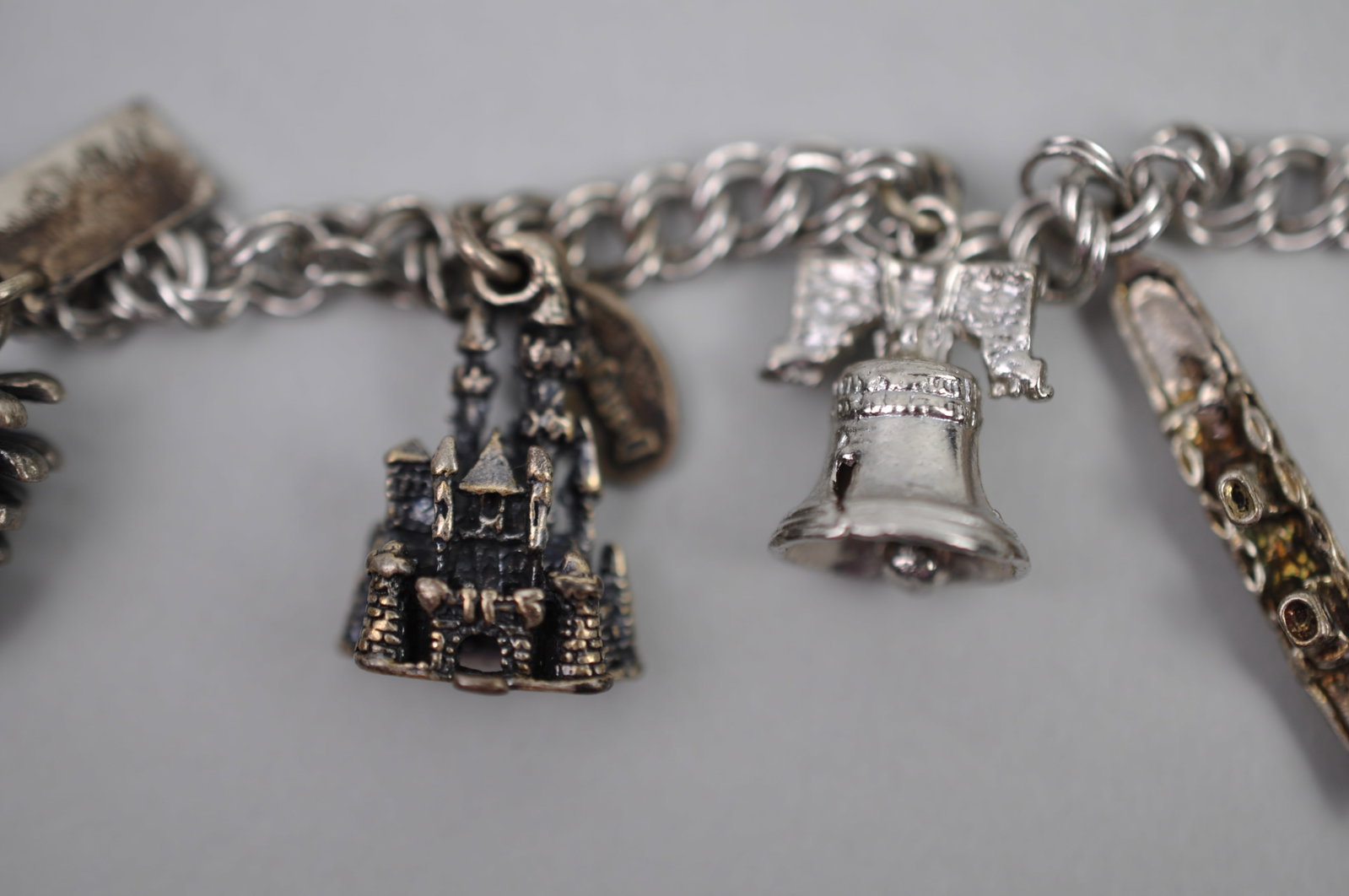 Sterling Silver Charm Bracelets - 7