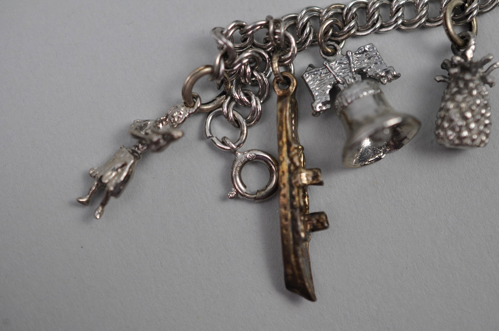 Sterling Silver Charm Bracelets - 9
