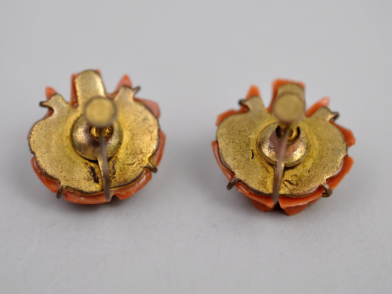 Celluloid Brooch Earrings Ring - 10