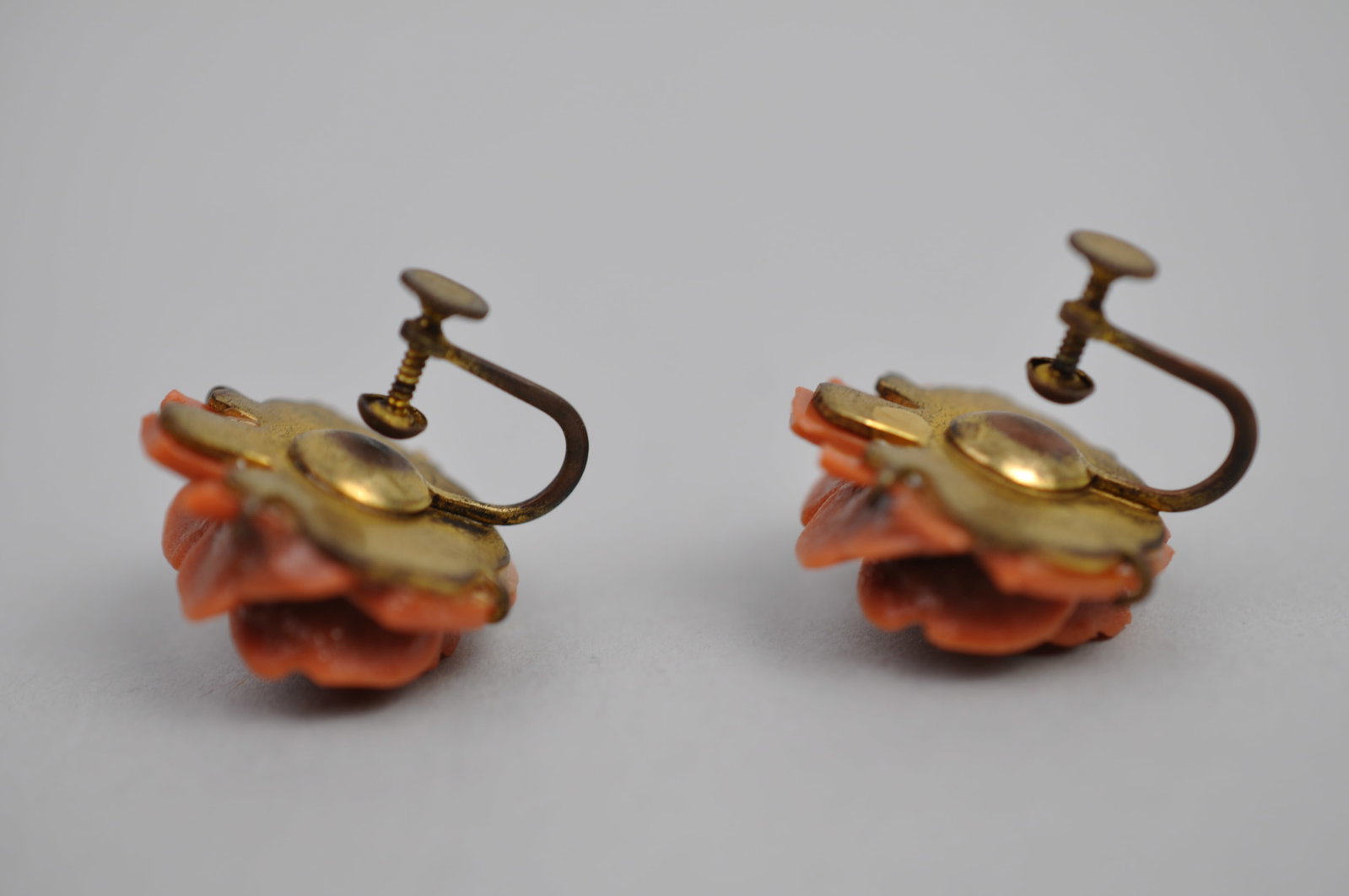 Celluloid Brooch Earrings Ring - 11