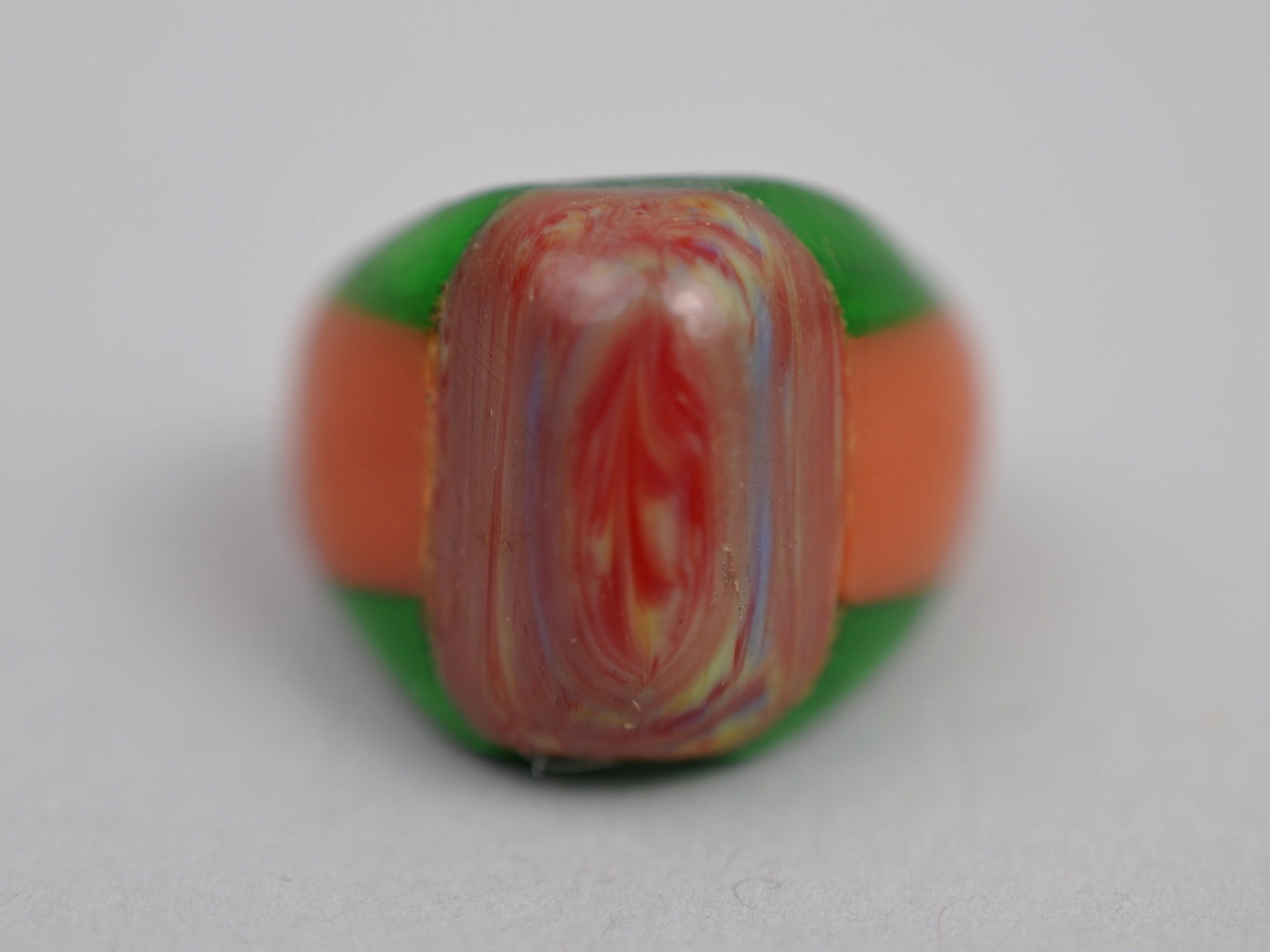 Celluloid Brooch Earrings Ring - 12