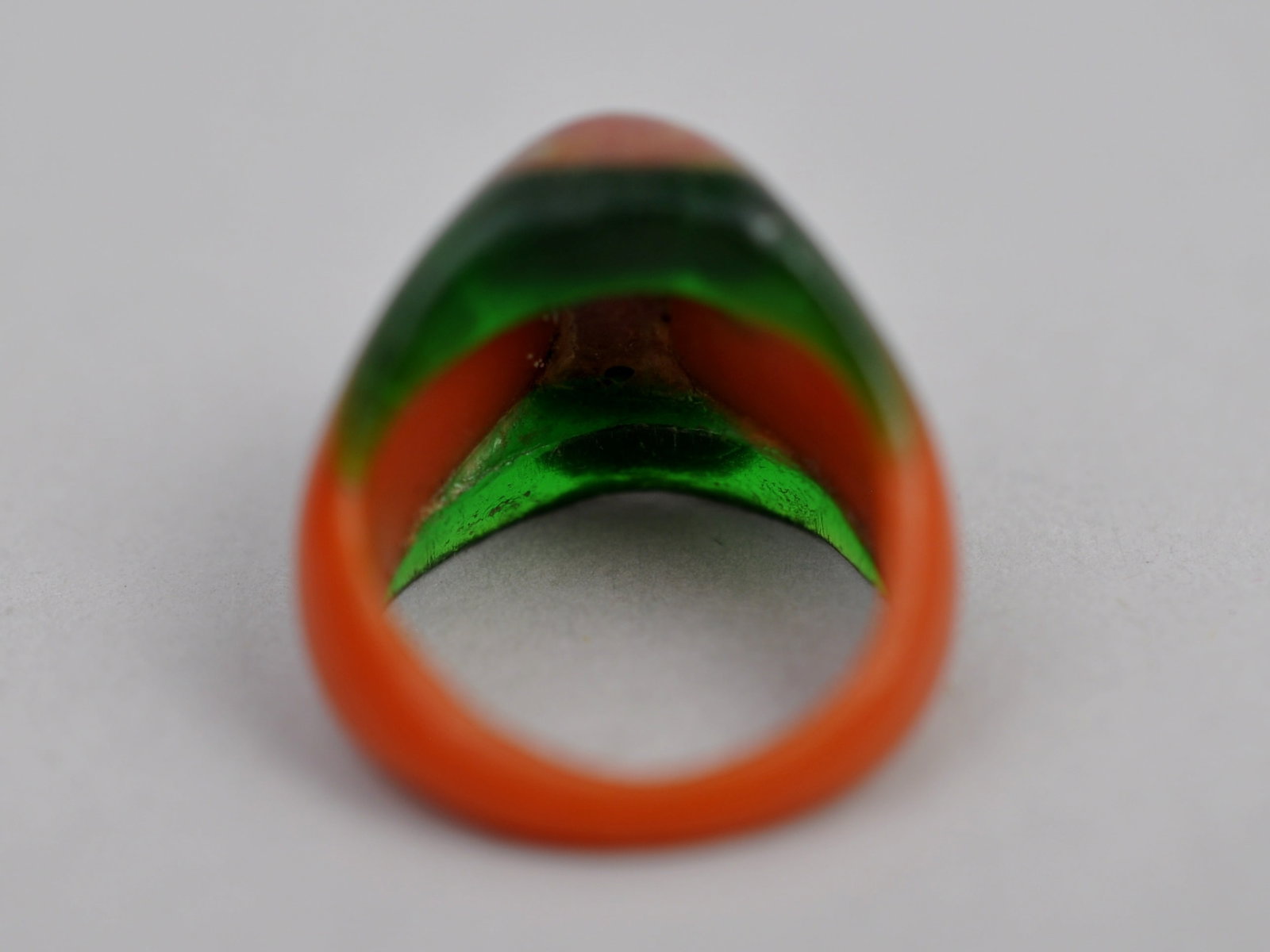 Celluloid Brooch Earrings Ring - 15