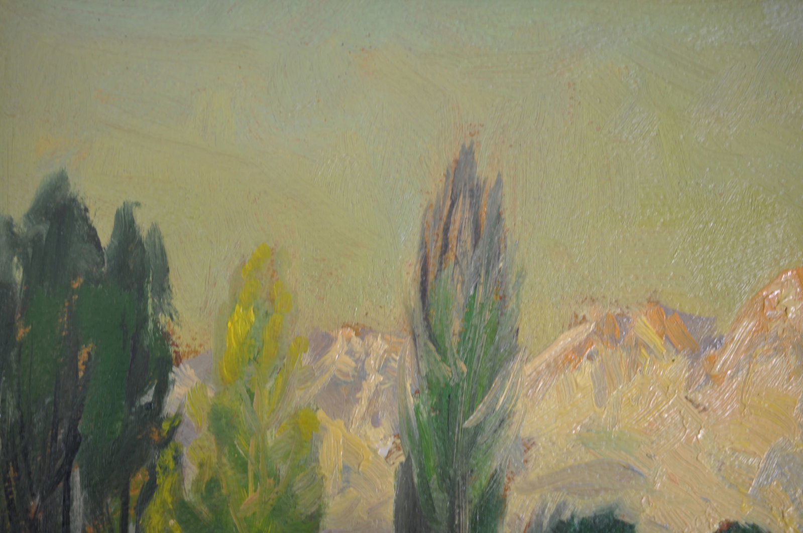 Alfred R. Mitchell Signed Spring Morning Painting - 3