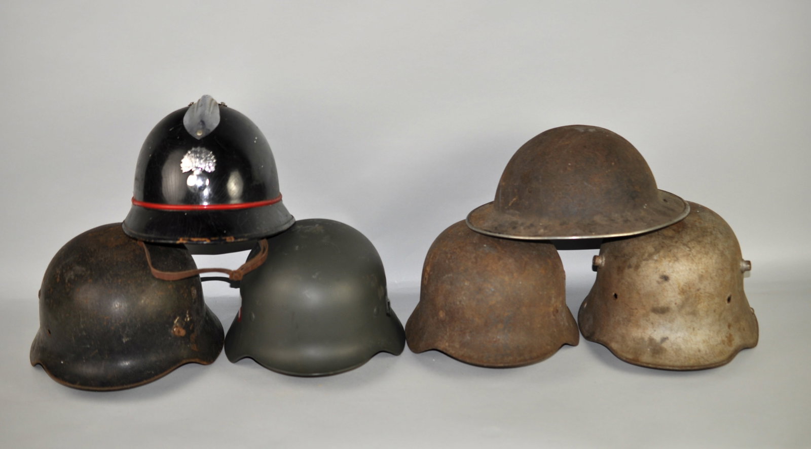 WWI & WWII Military Helmet Collection (1 of 20)