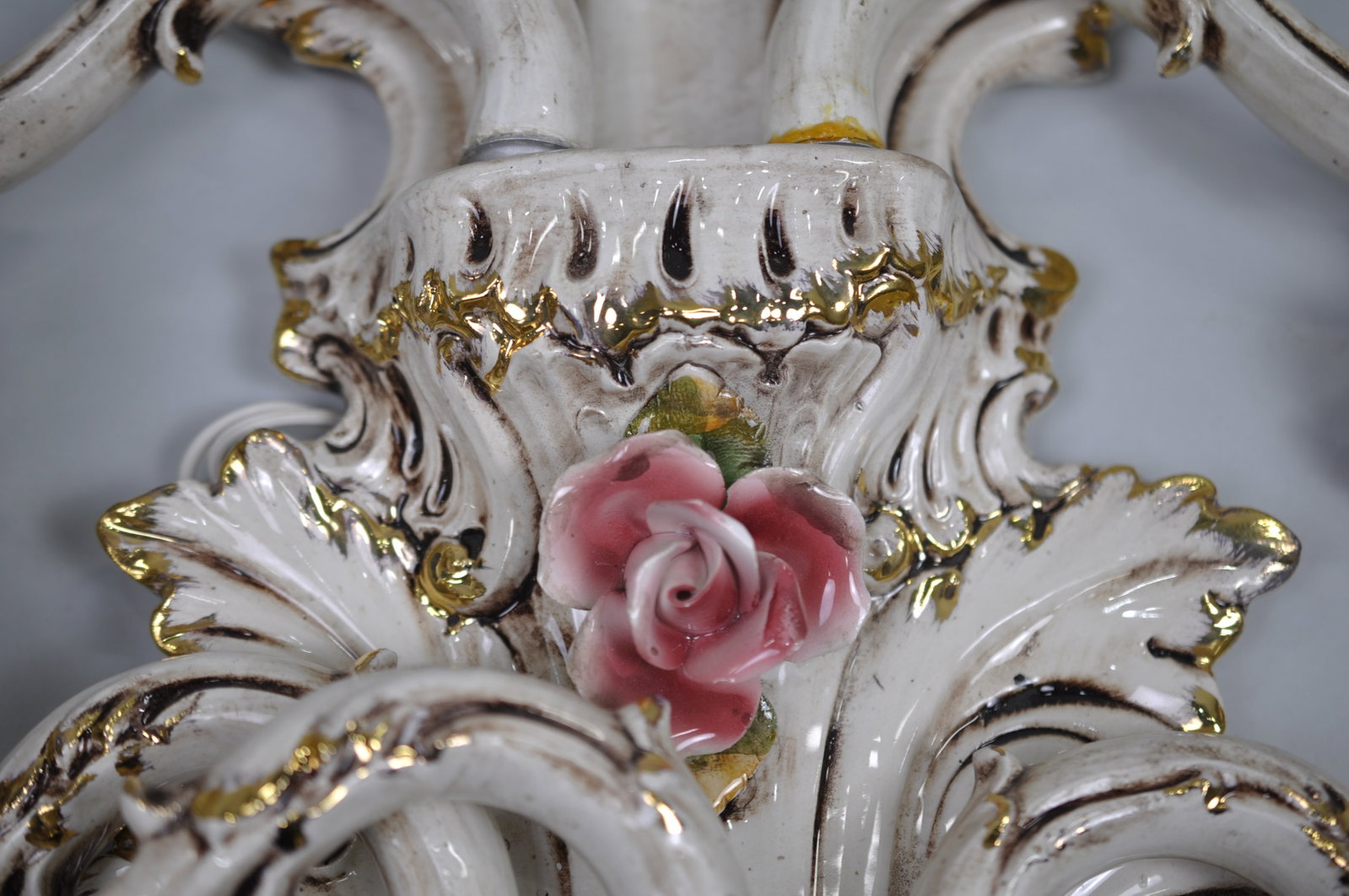 Capodimonte Sconces Five Arm Set - 10