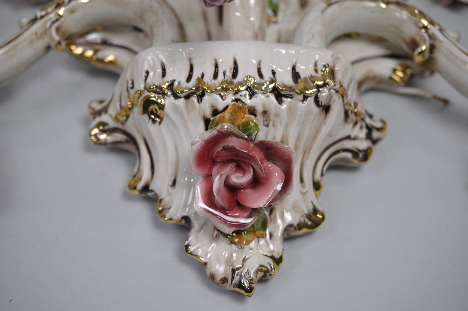Capodimonte Sconces Five Arm Set - 16