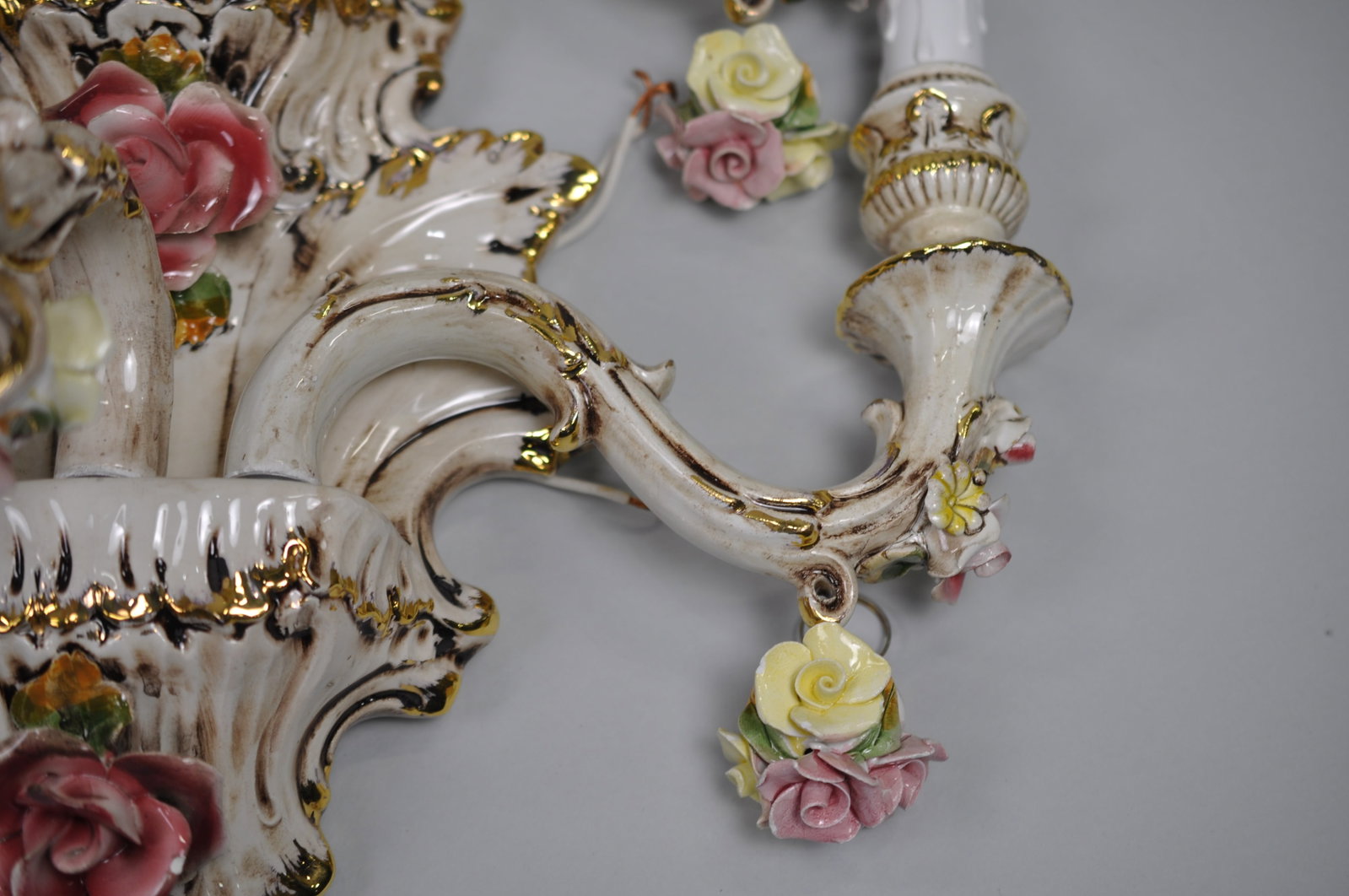 Capodimonte Sconces Five Arm Set - 18