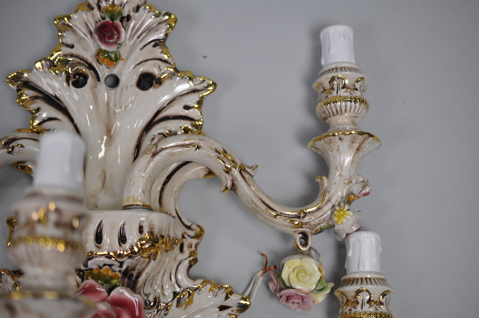 Capodimonte Sconces Five Arm Set - 20