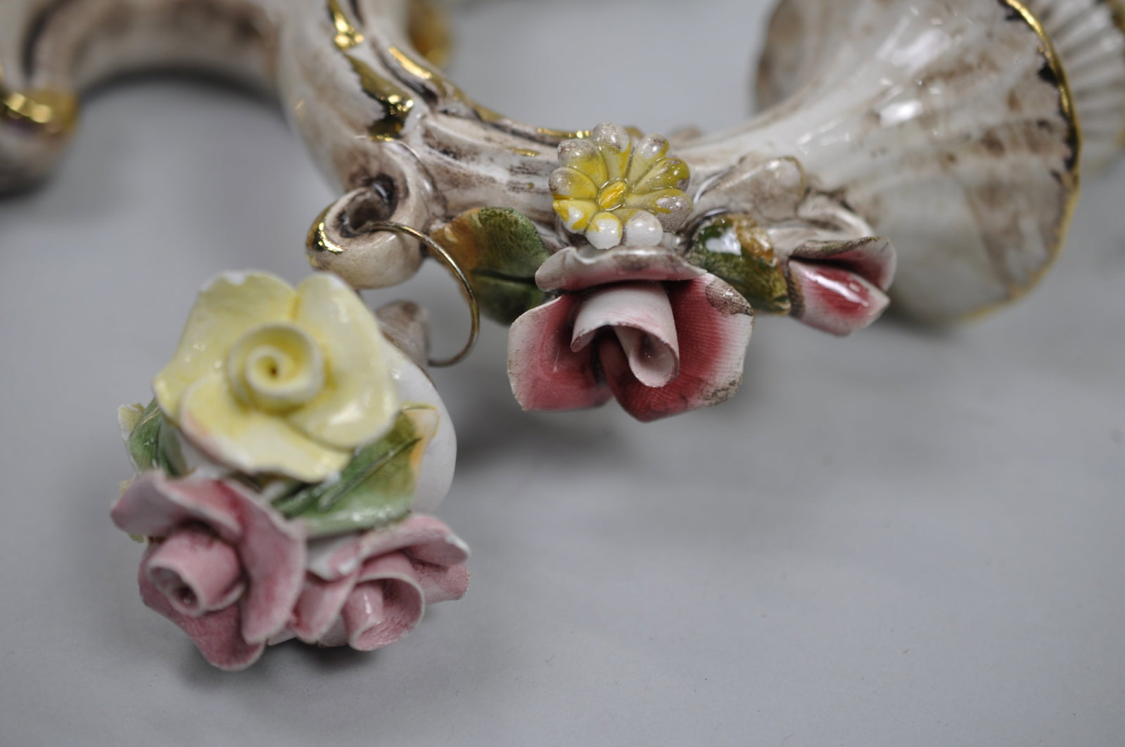 Capodimonte Sconces Three Arm Set - 11