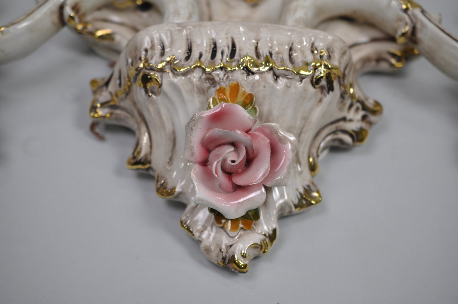 Capodimonte Sconces Three Arm Set - 2