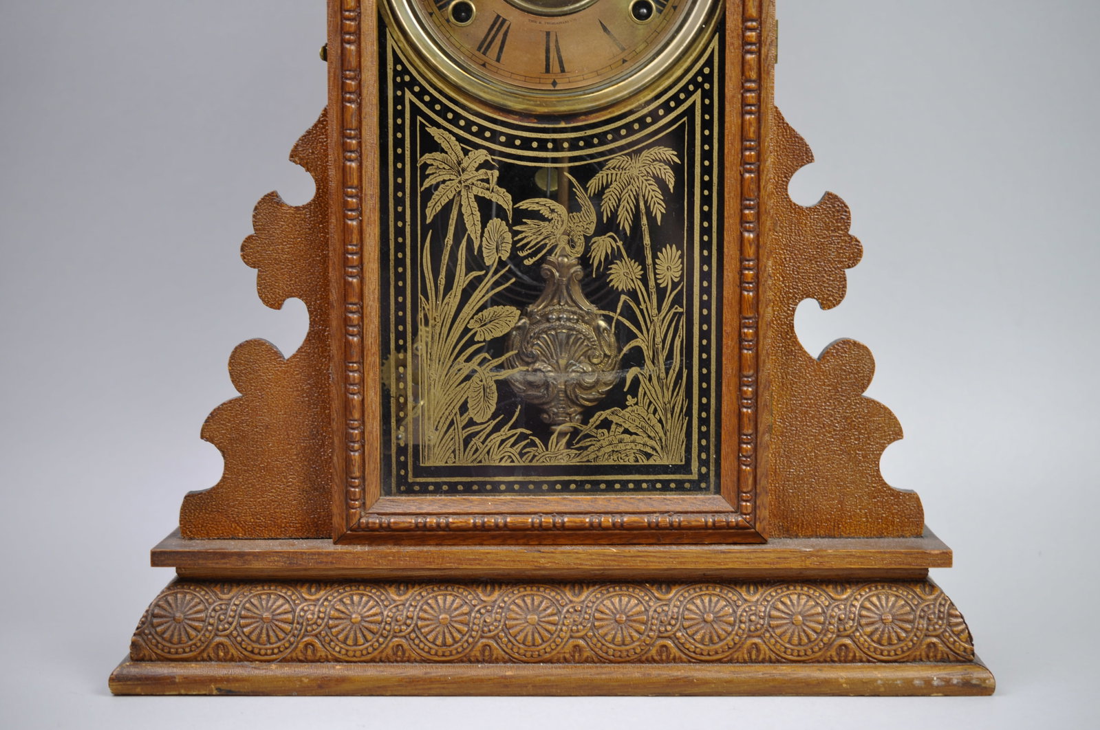 E. Ingraham Gingerbread Clock - 3